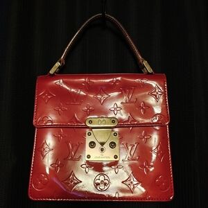 Louis Vuitton Red Vernis Spring Street PM